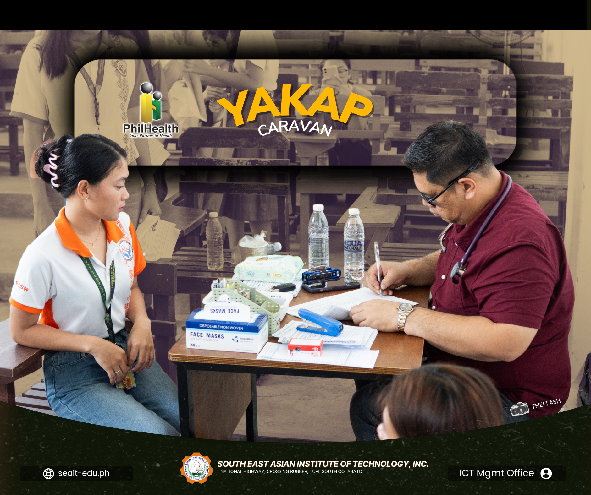 PhilHealth Caravan Offers Free Surgical Care for SEAIT - Image 1